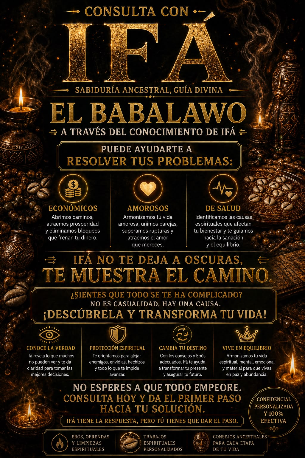 Orientación mediante consulta de Ifá